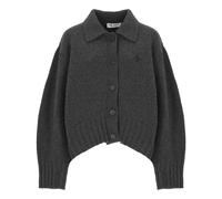 The Attico - Cardigan à col - Femme - Pulls - Gris - Taille: 36 FR