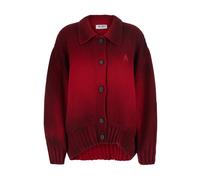 The Attico - Cardigan à effet dégradé - Femme - Pulls - Rouge - Taille: 36 FR