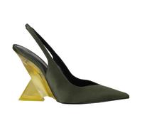 The Attico - Cheope Slingback - Femme - Chaussures - Vert - Taille: 39 EU