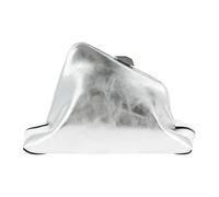 The Attico - Day Off Small Clutch - Femme - Sacs - Gris - Taille: ONE Size
