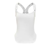 The Attico - Débardeur Costina - Femme - Tops - Blanc - Taille: 40 FR