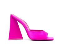 The Attico - Devon Mules 115 mm en satin - Femme - Chaussures - Rose - Taille: 36 EU