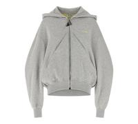 The Attico - Double Fleece Sweat à capuche - Femme - Sweatshirts et sweats à capuche - Gris - Taille: 36 FR