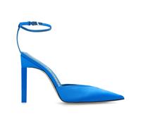 The Attico - Escarpins Perine en satin - Femme - Chaussures - Bleu - Taille: 38 1/2 EU