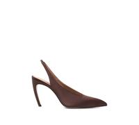 The Attico - Escarpins Slingback - Femme - Chaussures - Brun - Taille: 39 EU