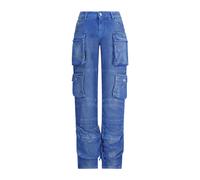 The Attico - Essie Long Pants - Femme - Jeans - Bleu - Taille: 36 FR