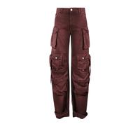 The Attico, Femme, Jeans, Brun, Taille: W25 Pantalon Long `Fern` Design Élégant