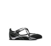 The Attico - Chaussures Ballerines Noires Design Élégant - Femme - Chaussures - Noir - Taille: 36 EU