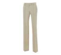 The Attico - Gary Pantalons - Femme - Pantalons - Beige - Taille: 40 FR