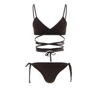 The Attico - Il Primo Bagno Bikini - Femme - Maillots de bain - Brun - Taille: 36 FR