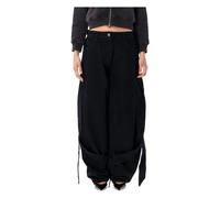 The Attico - Jeans Denim Large - Femme - Pantalons - Noir - Taille: W25