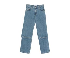 The Attico - Jeans Double Construction - Femme - Jeans - Bleu - Taille: W28