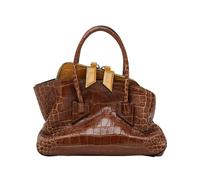 The Attico - La Passeggiata Mini Sac à main - Femme - Sacs - Brun - Taille: ONE Size