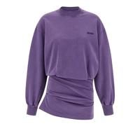 The Attico - Light American Fleece Mini Dress - Femme - Robes - Violet - Taille: 36 FR