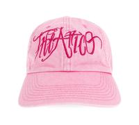 The Attico - Logo Embroidered Baseball Cap - Femme - Accessoires - Rose - Taille: S