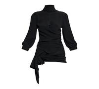 The Attico - Logo Top - Femme - Blouses et Chemises - Noir - Taille: 40 FR