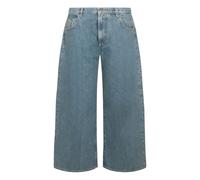 The Attico - Long Pant Jeans Crop - Femme - Jeans - Bleu - Taille: W28