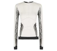 The Attico - Long Sleeve Hauts - Femme - Tops - Blanc - Taille: 40 FR