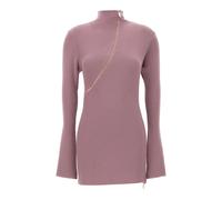 The Attico - Long Sleeve Hauts - Femme - Tops - Violet - Taille: 40 FR