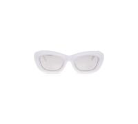 The Attico - Lunettes de soleil - Femme - Accessoires - Blanc - Taille: 51 MM