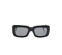 The Attico - Lunettes de soleil noires - Femme - Accessoires - Noir - Taille: ONE Size