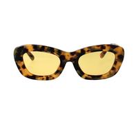 The Attico - Lunettes de soleil Rétro Chic - Femme - Accessoires - Brun - Taille: 51 MM