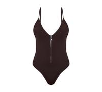 The Attico - Maillot de Bain Une Pièce - Femme - Maillots de bain - Brun - Taille: 40 FR