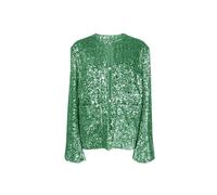 The Attico - Manon Sequin Stretch Blouse - Femme - Blouses et Chemises - Vert - Taille: 36 FR