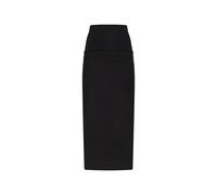 The Attico - Midi Skirt Jersey - Femme - Jupes - Noir - Taille: 34 FR