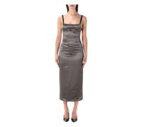 The Attico - Mini Dress - Femme - Robes - Gris - Taille: 40 FR