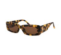 The Attico - Mini Lunettes de soleil Marfa - Femme - Accessoires - Brun - Taille: 52 MM