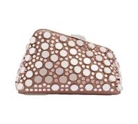 The Attico - Mini Pochette Beige avec Clous - Femme - Sacs - Beige - Taille: ONE Size