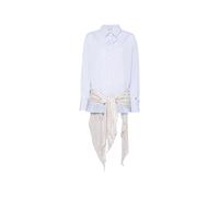 The Attico - Mini Robe Chemise - Femme - Robes - Bleu - Taille: 38 FR