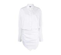The Attico - Mini Robe Décontractée Blanche - Femme - Robes - Blanc - Taille: 40 FR