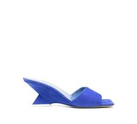 The Attico - Mules à Talons - Femme - Chaussures - Bleu - Taille: 36 EU