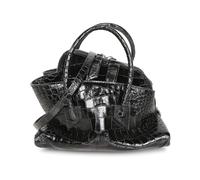 The Attico - Noir effet crocodile. Fermeture éclair - Femme - Sacs - Noir - Taille: ONE Size