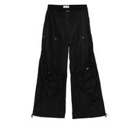 The Attico - Pantalon Long en Nylon - Femme - Pantalons - Noir - Taille: 36 FR