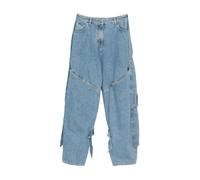 The Attico - Pantalon Long - Femme - Jeans - Bleu - Taille: W25