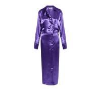 The Attico - Chemisier Midi Dress - Femme - Robes - Violet - Taille: 36 FR