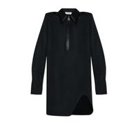The Attico - Robe avec col - Femme - Robes - Noir - Taille: 36 FR