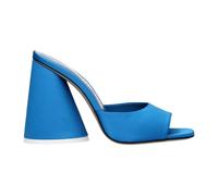 The Attico - Satin Platform Sandales - Femme - Chaussures - Bleu - Taille: 37 EU