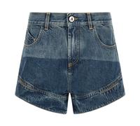 The Attico - Short en jean bleu délavé - Femme - Shorts - Bleu - Taille: W26