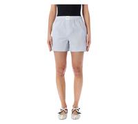 The Attico - Short Popeline Rayé - Femme - Shorts - Bleu - Taille: 38 FR