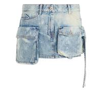 The Attico - Skirts - Femme - Jupes - Bleu - Taille: W27