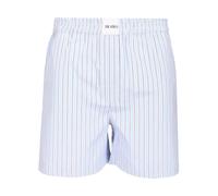 The Attico - Striped Boxer-style Shorts - Femme - Shorts - Bleu - Taille: 36 FR