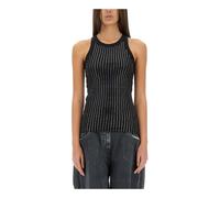 The Attico - Tank Top - Femme - Tops - Noir - Taille: 38 FR