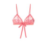 The Attico - Triangle Lace Bra - Femme - Sous-vêtements - Rose - Taille: 40 FR