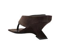The Attico - Wedges - Femme - Chaussures - Brun - Taille: 40 EU