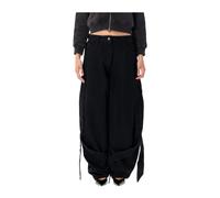 The Attico - Wide-Leg Cargo Pants - Femme - Jeans - Noir - Taille: W25