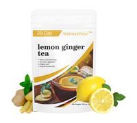 Thé Au Citron 28 Jours - Détox Minceur, Brûle-graisses Naturel, Favorise La Perte De Graisse Abdominale Et La Gestion Du Poids(2PCS)